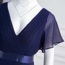 Load image into Gallery viewer, Plus Size Evening Dresses Long Ever Pretty Elegant A Line V Neck