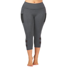 Load image into Gallery viewer, Plus Size Fitness Push Up Leggings High Waist