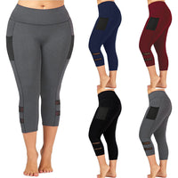 Plus Size Fitness Push Up Leggings High Waist