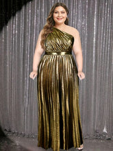 Load image into Gallery viewer, Evening Shiny Bronzing Long Dress