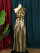 Load image into Gallery viewer, Evening Shiny Bronzing Long Dress