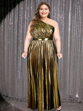 Load image into Gallery viewer, Evening Shiny Bronzing Long Dress