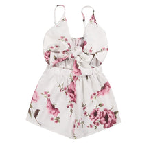 Load image into Gallery viewer, Sleeveless Floral Print Beach Style Suspender Strap
