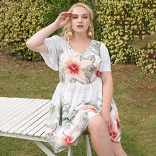 Load image into Gallery viewer, Women Dress Fresh and Sweet Floral Printed