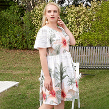 Load image into Gallery viewer, Women Dress Fresh and Sweet Floral Printed