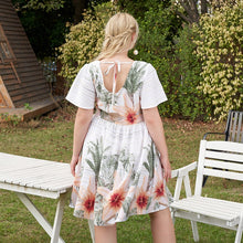 Load image into Gallery viewer, Women Dress Fresh and Sweet Floral Printed