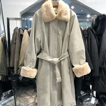 Load image into Gallery viewer, Thick Winter Coat Women PU Leather Jacket