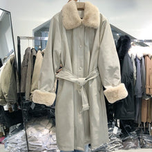Load image into Gallery viewer, Thick Winter Coat Women PU Leather Jacket