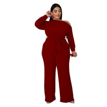 Load image into Gallery viewer, Two Piece Outfits Ribbing Solid Oblique
