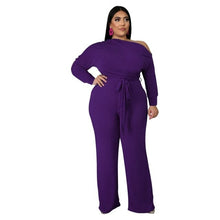 Load image into Gallery viewer, Two Piece Outfits Ribbing Solid Oblique