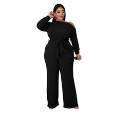 Load image into Gallery viewer, Two Piece Outfits Ribbing Solid Oblique