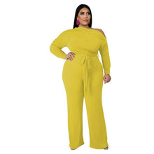 Load image into Gallery viewer, Two Piece Outfits Ribbing Solid Oblique