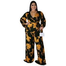 Load image into Gallery viewer, Jumpsuit Off Shoulder Floral Print One Piece