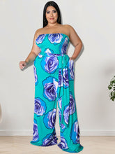 Load image into Gallery viewer, Strapless Jumpsuit Streetwear Backless