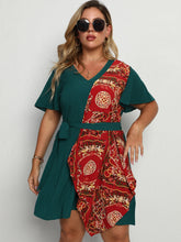 Load image into Gallery viewer, Elegant Indie Folk Short Sleeve Casual Dress