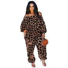 Load image into Gallery viewer, Jumpsuit Autumn Print Sexy