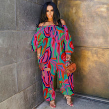 Load image into Gallery viewer, Jumpsuit Autumn Print Sexy