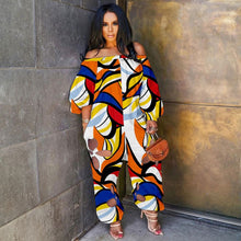 Load image into Gallery viewer, Jumpsuit Autumn Print Sexy
