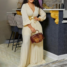 Load image into Gallery viewer, Jumpsuit V Neck One Piece Outfit Casual