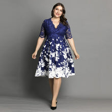Load image into Gallery viewer, Women&#39;s Clothing Summer Elegant Patchwork Flower