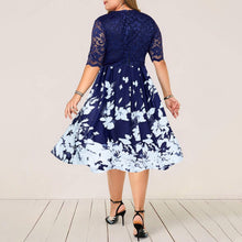 Load image into Gallery viewer, Women&#39;s Clothing Summer Elegant Patchwork Flower