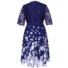 Load image into Gallery viewer, Women&#39;s Clothing Summer Elegant Patchwork Flower