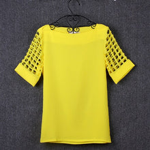 Load image into Gallery viewer, Hollow Out Sleeve Shirt