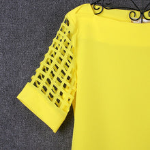 Load image into Gallery viewer, Hollow Out Sleeve Shirt