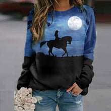 Load image into Gallery viewer, Long Sleeve T Shirt Casual Loose Pullover