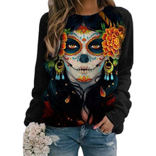 Load image into Gallery viewer, Long Sleeve T Shirt Casual Loose Pullover