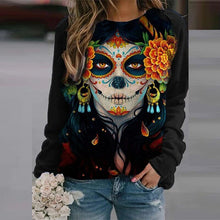 Load image into Gallery viewer, Long Sleeve T Shirt Casual Loose Pullover