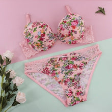 Load image into Gallery viewer, Plusgalpret Sexy Lingerie Large Size 90C 105C 3/4 Cup Bra 2Xl 5Xl Low
