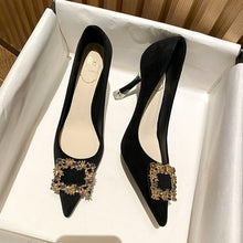 Load image into Gallery viewer, Pointed High Thin Heels Spring New Temperament