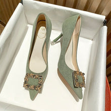 Load image into Gallery viewer, Pointed High Thin Heels Spring New Temperament
