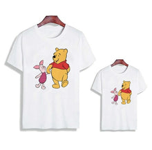 Load image into Gallery viewer, Pooh Winnie Love Printed Family Matching Clothes Short Sleeve