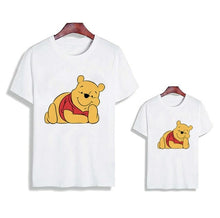 Load image into Gallery viewer, Pooh Winnie Love Printed Family Matching Clothes Short Sleeve