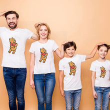 Load image into Gallery viewer, Pooh Winnie Love Printed Family Matching Clothes Short Sleeve