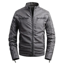 Load image into Gallery viewer, Pop Autumn Men High quality PU Leather Jacket