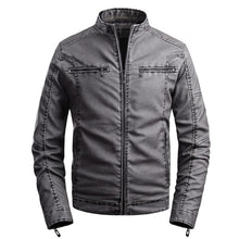 Load image into Gallery viewer, Pop Autumn Men High quality PU Leather Jacket