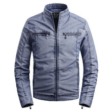 Load image into Gallery viewer, Pop Autumn Men High quality PU Leather Jacket