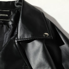 Load image into Gallery viewer, Pop Spring Punk Leather Jacket Men Coats Zipper Loose