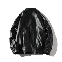 Load image into Gallery viewer, Pop Spring Punk Leather Jacket Men Coats Zipper Loose