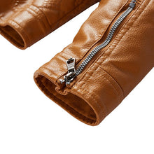 Load image into Gallery viewer, Pop Trend Motorcycle Leather Jackets Men Biker Outwear Black PU Jacket