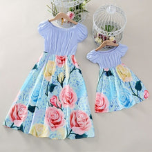 Load image into Gallery viewer,  Mom And Daughter Skirt Parent Child Outfit Fashion Color