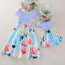 Load image into Gallery viewer,  Mom And Daughter Skirt Parent Child Outfit Fashion Color