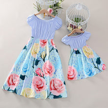 Load image into Gallery viewer,  Mom And Daughter Skirt Parent Child Outfit Fashion Color