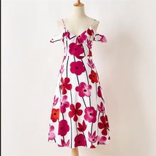 Load image into Gallery viewer, PopReal Parent Child Outfit Fashion Flowers Print Mom And Daughter