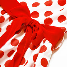 Load image into Gallery viewer, PopReal Parent Child Outfit Fashion Print Dress Bow Belt Flying
