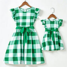 Load image into Gallery viewer, PopReal Parent Child Outfit Mini Mother Dress Fashion Mom And Daughter