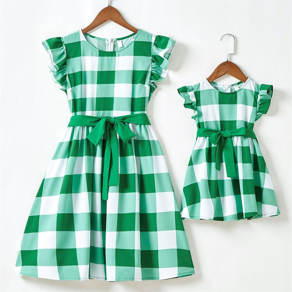 PopReal Parent Child Outfit Mini Mother Dress Fashion Mom And Daughter